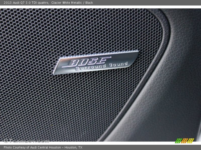 Glacier White Metallic / Black 2013 Audi Q7 3.0 TDI quattro