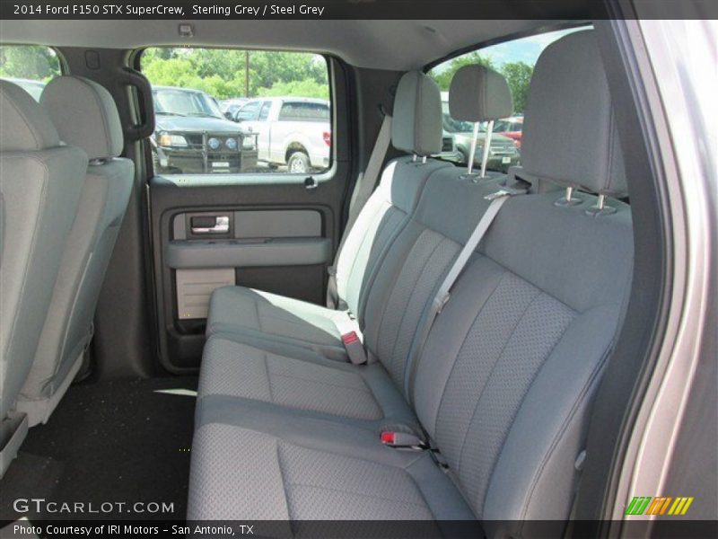 Sterling Grey / Steel Grey 2014 Ford F150 STX SuperCrew