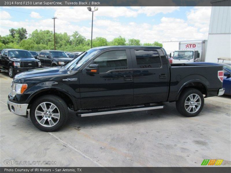Tuxedo Black / Black 2014 Ford F150 Lariat SuperCrew
