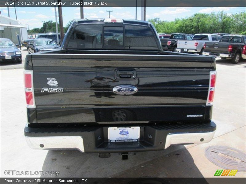 Tuxedo Black / Black 2014 Ford F150 Lariat SuperCrew