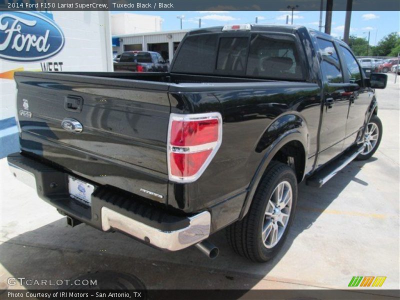 Tuxedo Black / Black 2014 Ford F150 Lariat SuperCrew