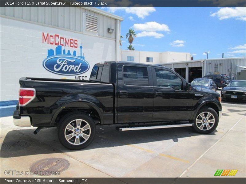 Tuxedo Black / Black 2014 Ford F150 Lariat SuperCrew