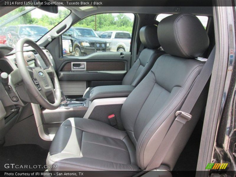 Tuxedo Black / Black 2014 Ford F150 Lariat SuperCrew
