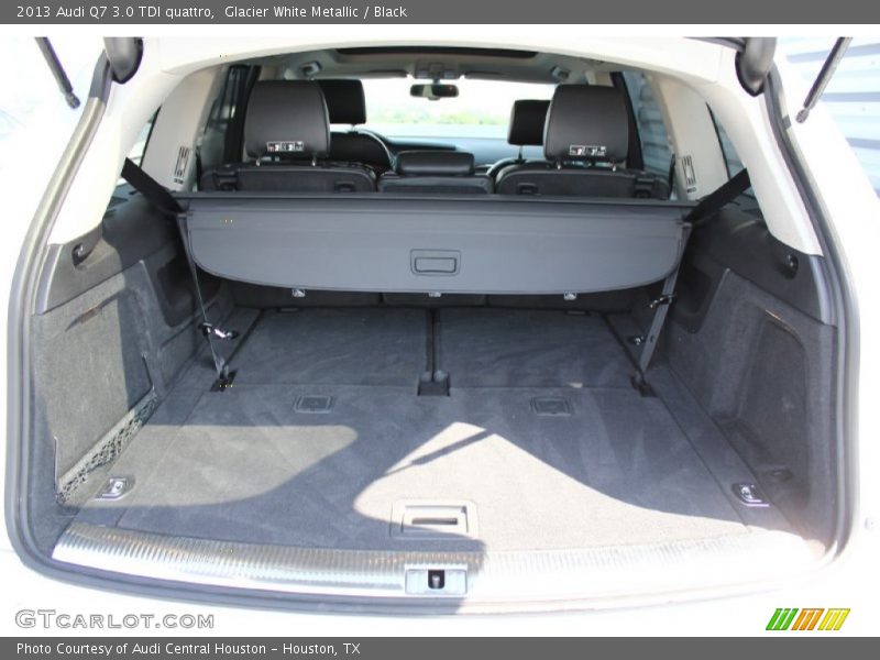 Glacier White Metallic / Black 2013 Audi Q7 3.0 TDI quattro