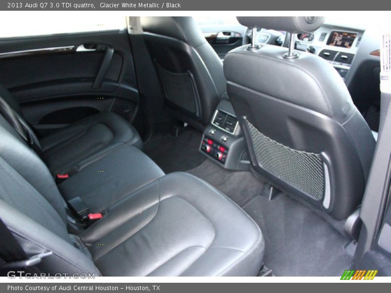 Glacier White Metallic / Black 2013 Audi Q7 3.0 TDI quattro