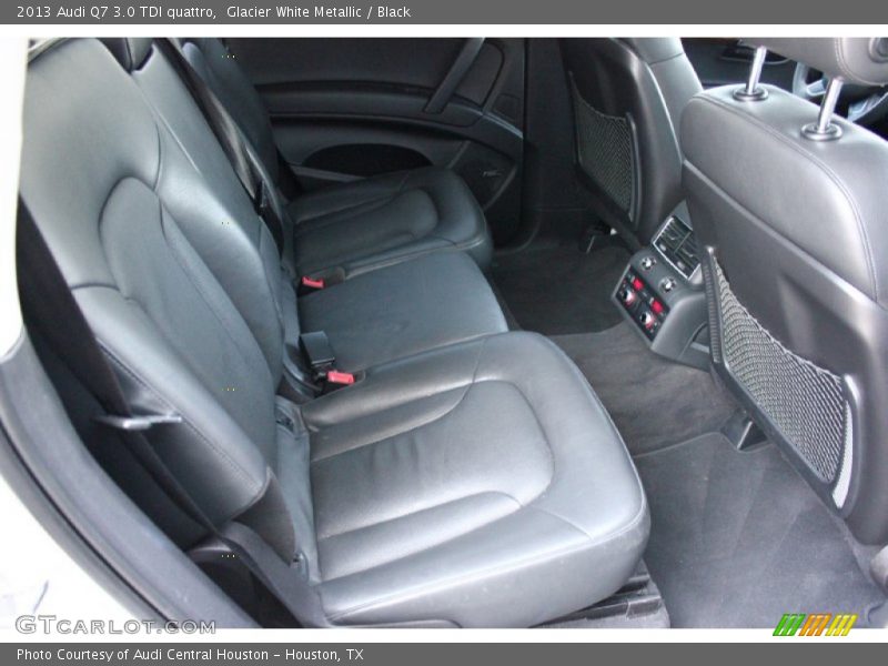 Glacier White Metallic / Black 2013 Audi Q7 3.0 TDI quattro