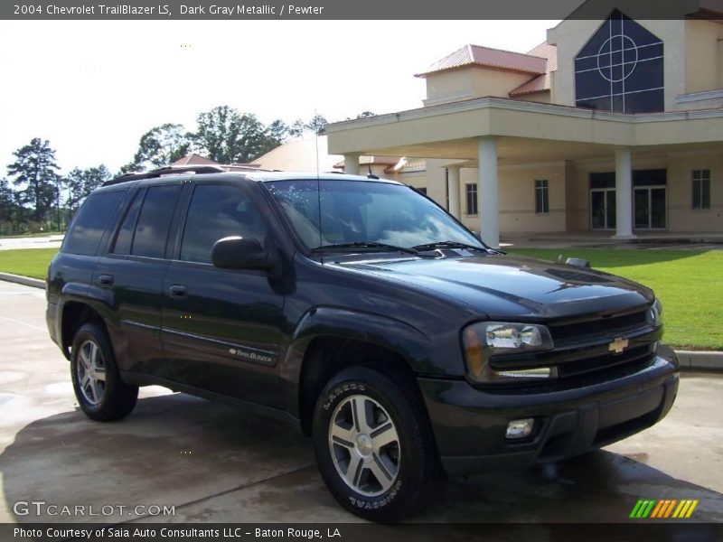 Dark Gray Metallic / Pewter 2004 Chevrolet TrailBlazer LS