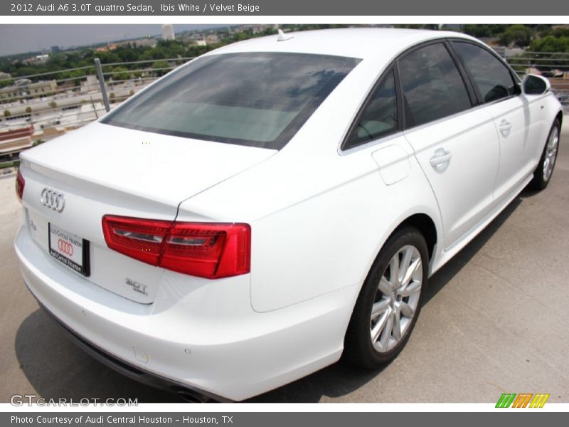 Ibis White / Velvet Beige 2012 Audi A6 3.0T quattro Sedan