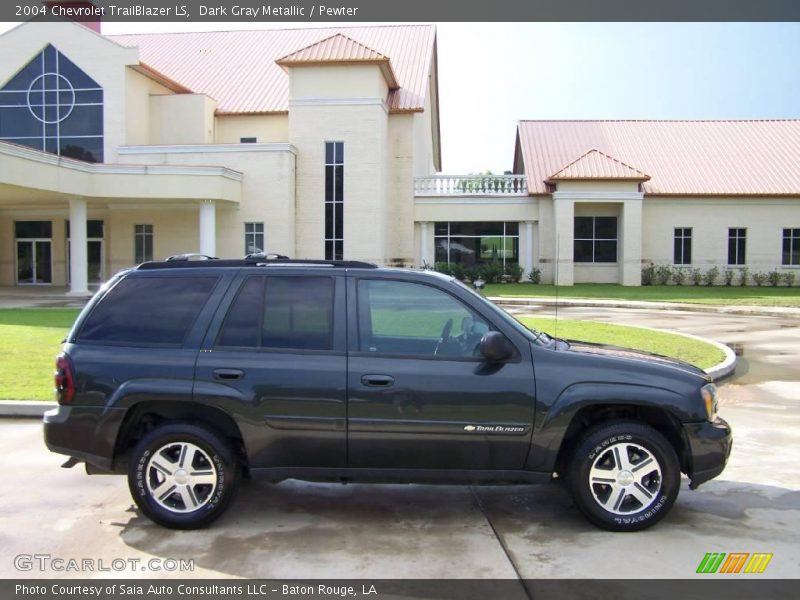Dark Gray Metallic / Pewter 2004 Chevrolet TrailBlazer LS