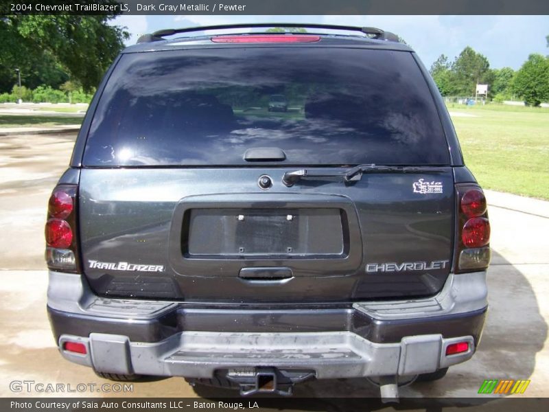 Dark Gray Metallic / Pewter 2004 Chevrolet TrailBlazer LS