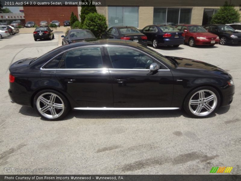 Brilliant Black / Black 2011 Audi S4 3.0 quattro Sedan