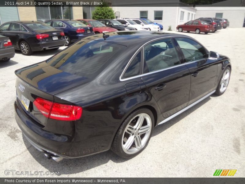 Brilliant Black / Black 2011 Audi S4 3.0 quattro Sedan