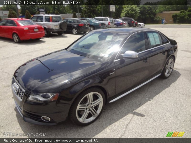 Brilliant Black / Black 2011 Audi S4 3.0 quattro Sedan