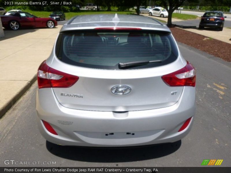 Silver / Black 2013 Hyundai Elantra GT