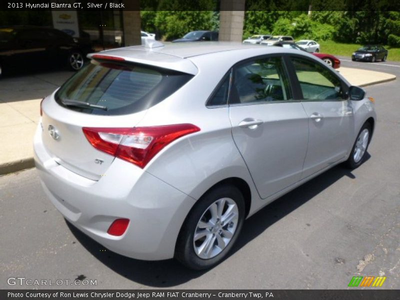 Silver / Black 2013 Hyundai Elantra GT