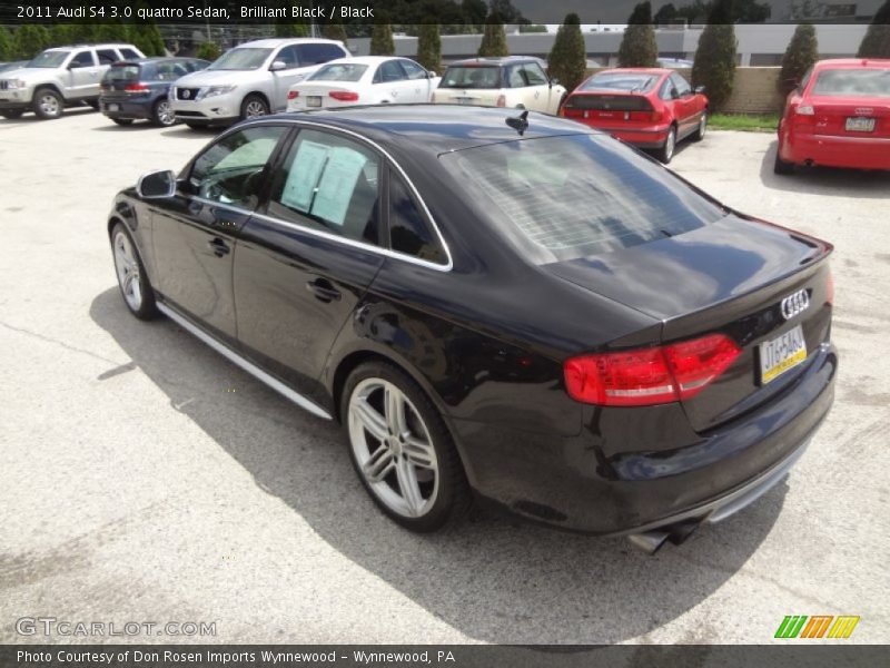 Brilliant Black / Black 2011 Audi S4 3.0 quattro Sedan