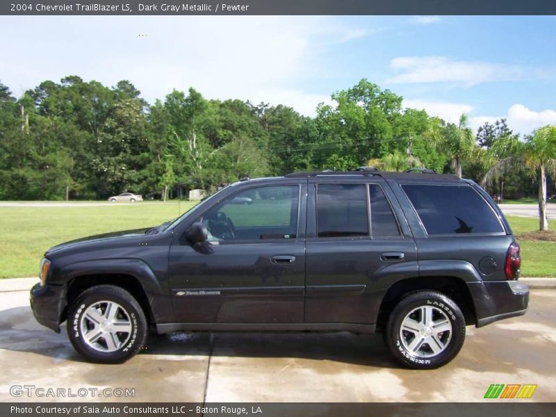 Dark Gray Metallic / Pewter 2004 Chevrolet TrailBlazer LS