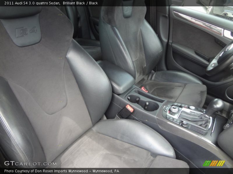 Front Seat of 2011 S4 3.0 quattro Sedan