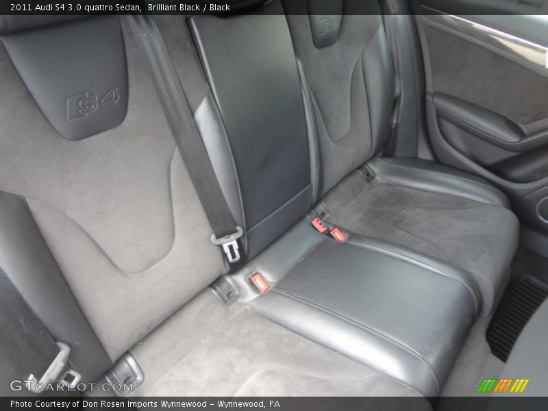 Rear Seat of 2011 S4 3.0 quattro Sedan
