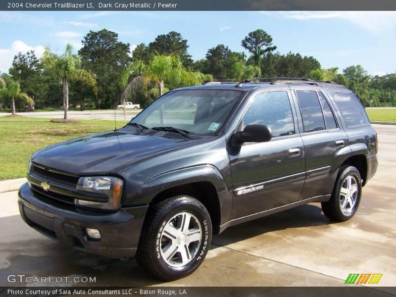 Dark Gray Metallic / Pewter 2004 Chevrolet TrailBlazer LS