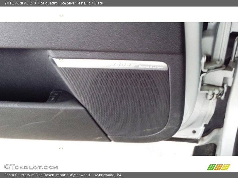 Ice Silver Metallic / Black 2011 Audi A3 2.0 TFSI quattro