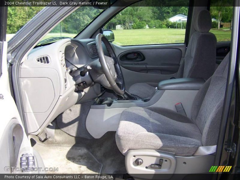 Dark Gray Metallic / Pewter 2004 Chevrolet TrailBlazer LS