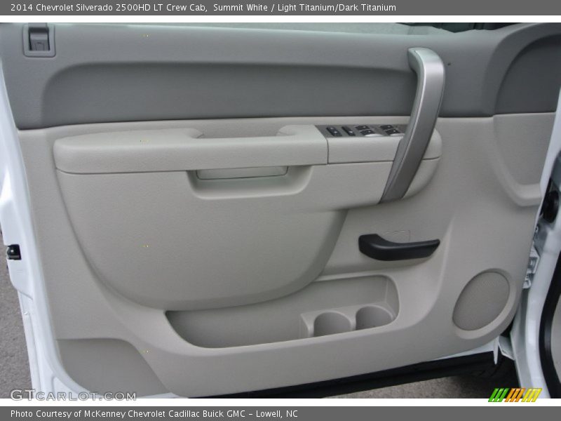 Summit White / Light Titanium/Dark Titanium 2014 Chevrolet Silverado 2500HD LT Crew Cab