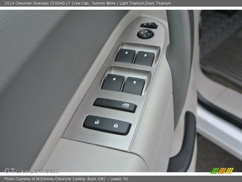 Summit White / Light Titanium/Dark Titanium 2014 Chevrolet Silverado 2500HD LT Crew Cab
