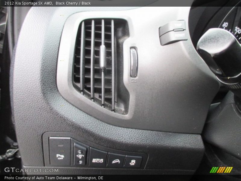 Controls of 2012 Sportage SX AWD