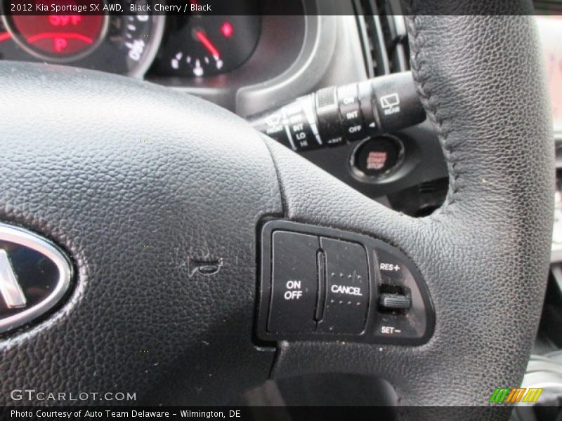 Controls of 2012 Sportage SX AWD