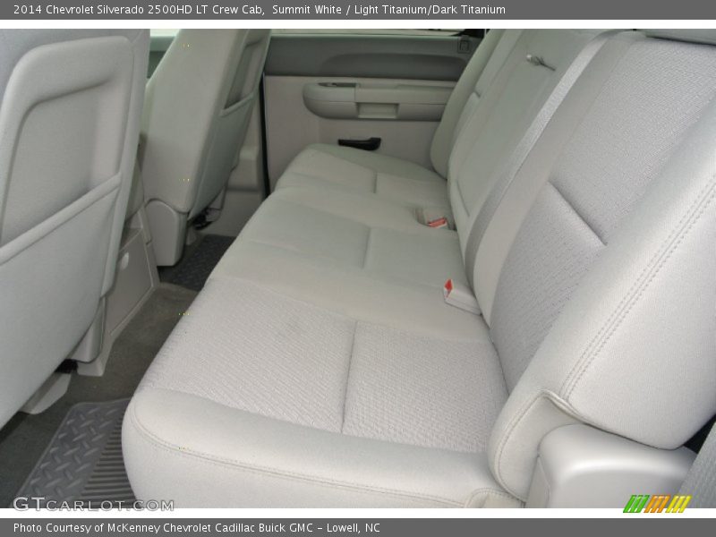 Summit White / Light Titanium/Dark Titanium 2014 Chevrolet Silverado 2500HD LT Crew Cab