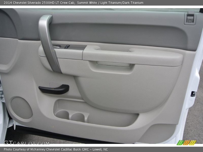 Summit White / Light Titanium/Dark Titanium 2014 Chevrolet Silverado 2500HD LT Crew Cab