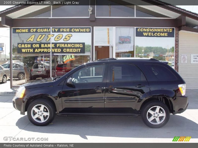 Black / Light Gray 2005 Chevrolet Equinox LT AWD