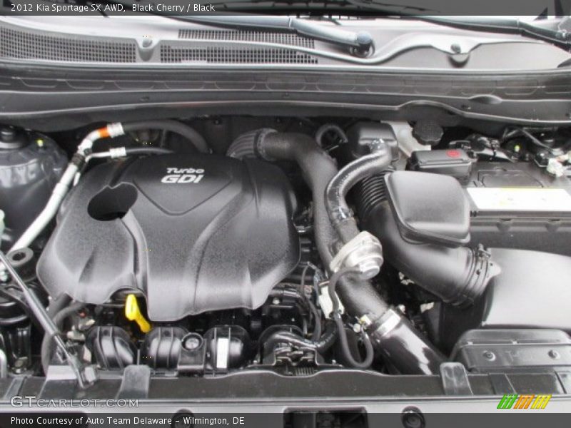  2012 Sportage SX AWD Engine - 2.0 Liter Turbocharged GDI DOHC 16-Valve CVVT 4 Cylinder