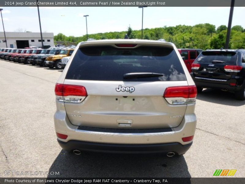 Cashmere Pearl / New Zealand Black/Light Frost 2014 Jeep Grand Cherokee Limited 4x4