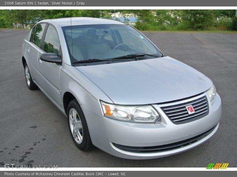 Silver Nickel / Gray 2006 Saturn ION 2 Sedan