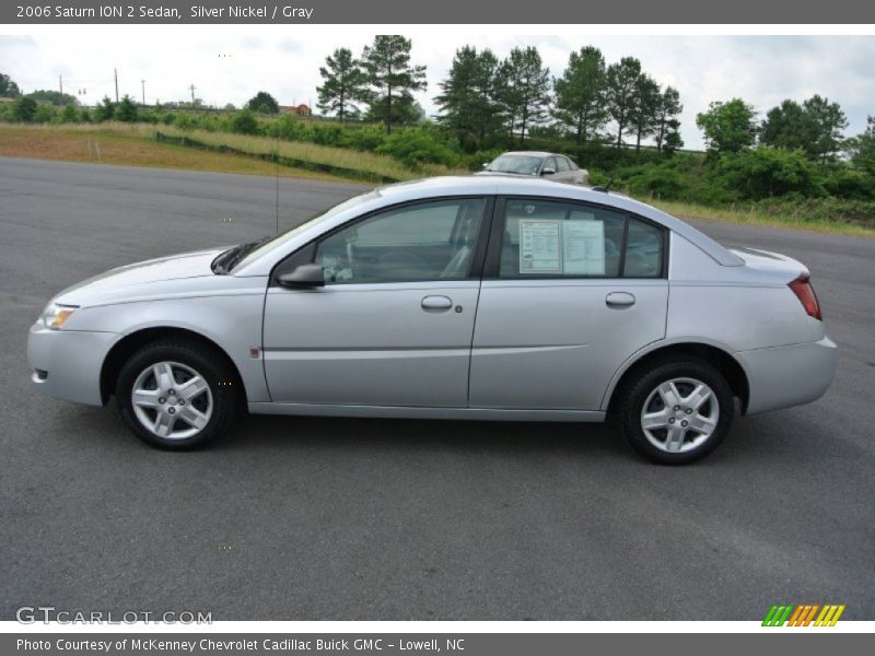 Silver Nickel / Gray 2006 Saturn ION 2 Sedan