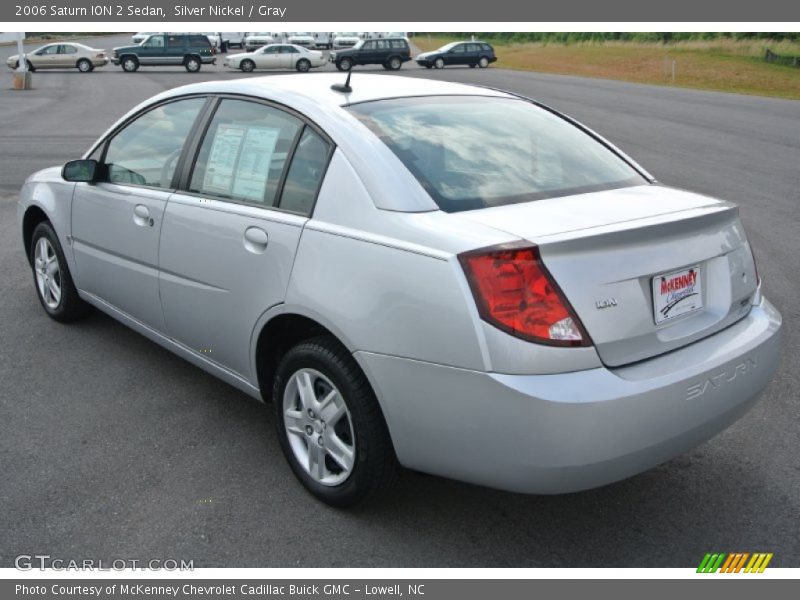 Silver Nickel / Gray 2006 Saturn ION 2 Sedan