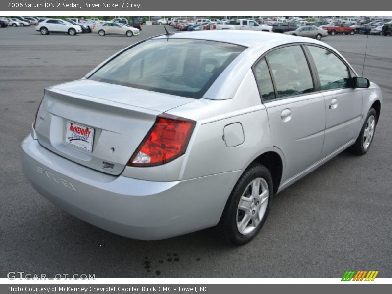 Silver Nickel / Gray 2006 Saturn ION 2 Sedan