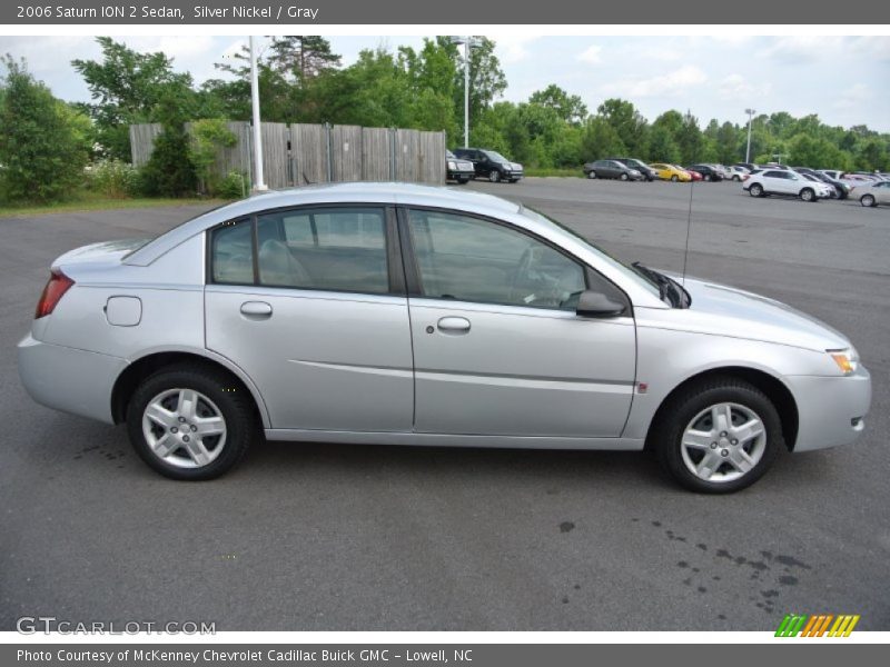 Silver Nickel / Gray 2006 Saturn ION 2 Sedan