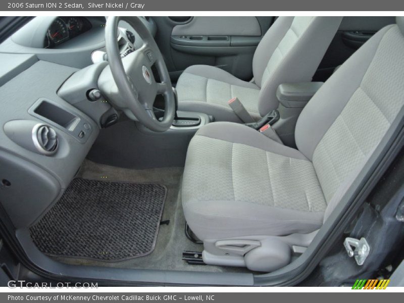 Silver Nickel / Gray 2006 Saturn ION 2 Sedan