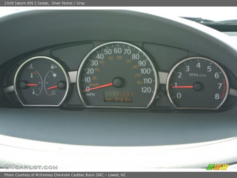 Silver Nickel / Gray 2006 Saturn ION 2 Sedan