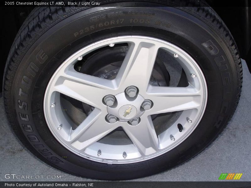 Black / Light Gray 2005 Chevrolet Equinox LT AWD