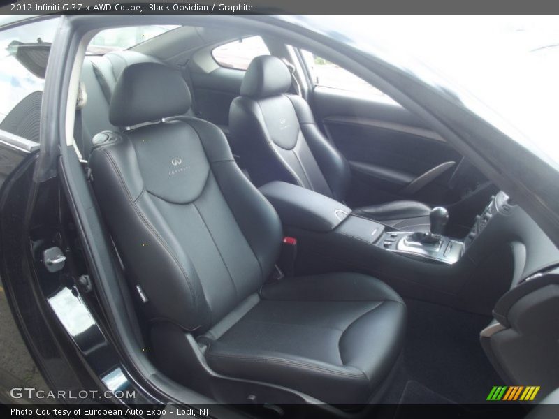 Black Obsidian / Graphite 2012 Infiniti G 37 x AWD Coupe