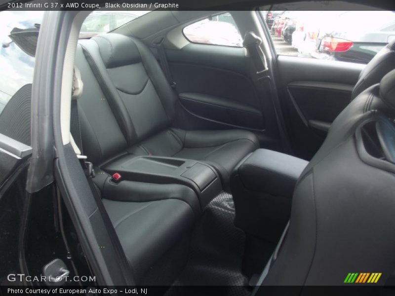 Black Obsidian / Graphite 2012 Infiniti G 37 x AWD Coupe