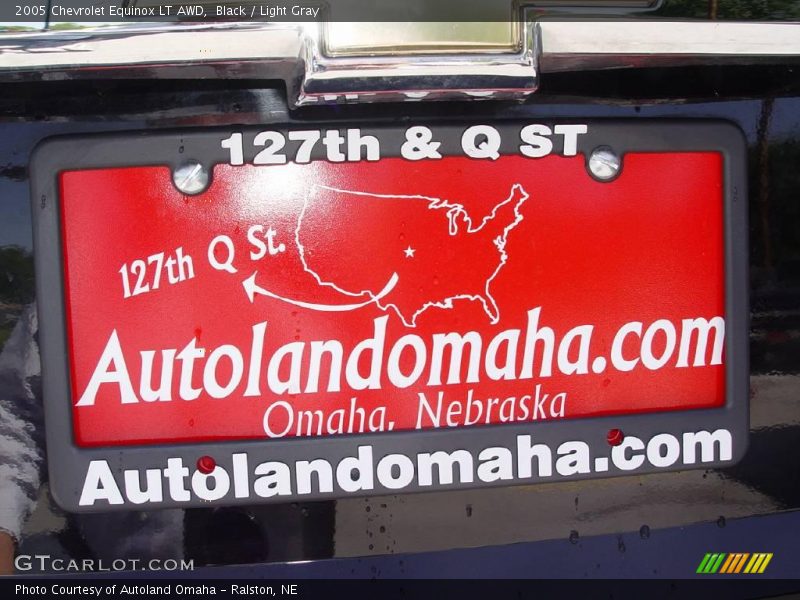 Black / Light Gray 2005 Chevrolet Equinox LT AWD