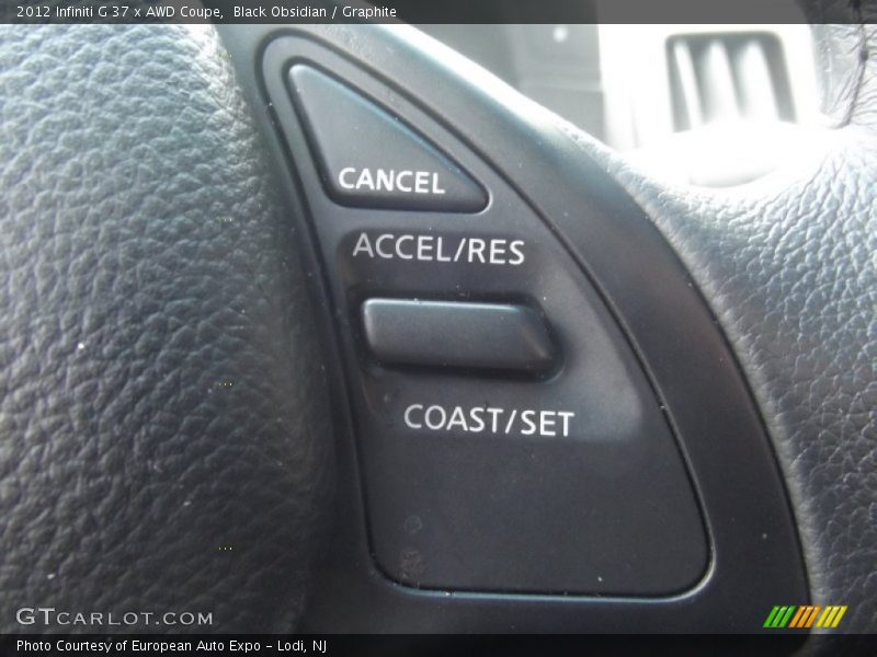 Black Obsidian / Graphite 2012 Infiniti G 37 x AWD Coupe