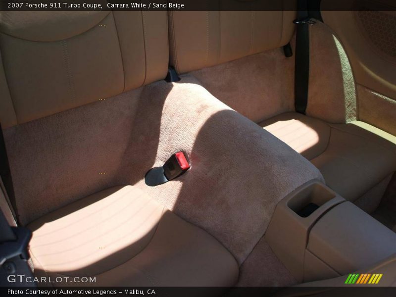 Carrara White / Sand Beige 2007 Porsche 911 Turbo Coupe