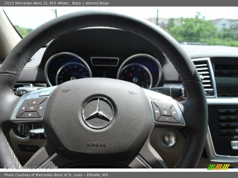 Black / Almond Beige 2013 Mercedes-Benz GL 450 4Matic
