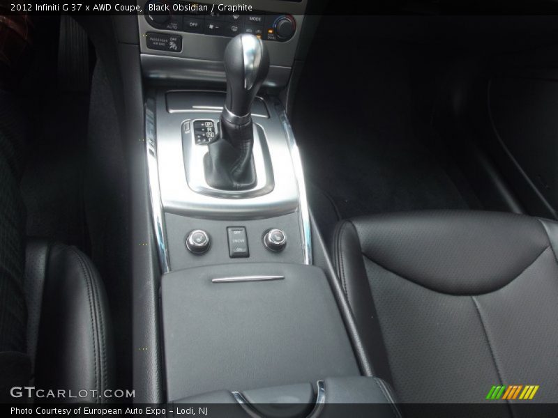 Black Obsidian / Graphite 2012 Infiniti G 37 x AWD Coupe